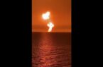 انفجار در دریای خزر
