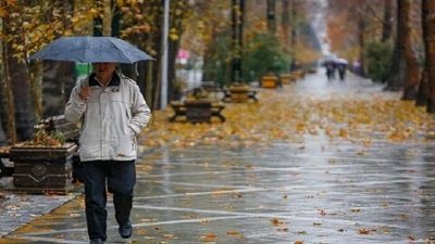پیش بینی بارش پراکنده باران برای آخرین شنبه پاییز