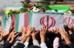 پیکر مطهر ۲ شهید گمنام در گلستان به خاک سپرده شد