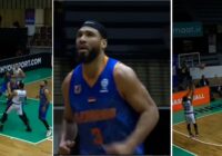 نمایشگاهی از پرتاب ۳ امتیازی آمریکایی ها در تیم گرگان و الکرامه سوریه